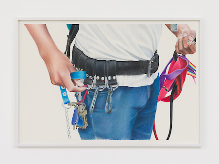 Stuart Middleton
G28, 2021
Coloured pencil on paper
48 x 69.5 x 2.5 cm (18 7/8 x 27 3/8 x 1 in) including frame
(CI-SM-0116)
$6,000 + VAT
Additional Views, artwork