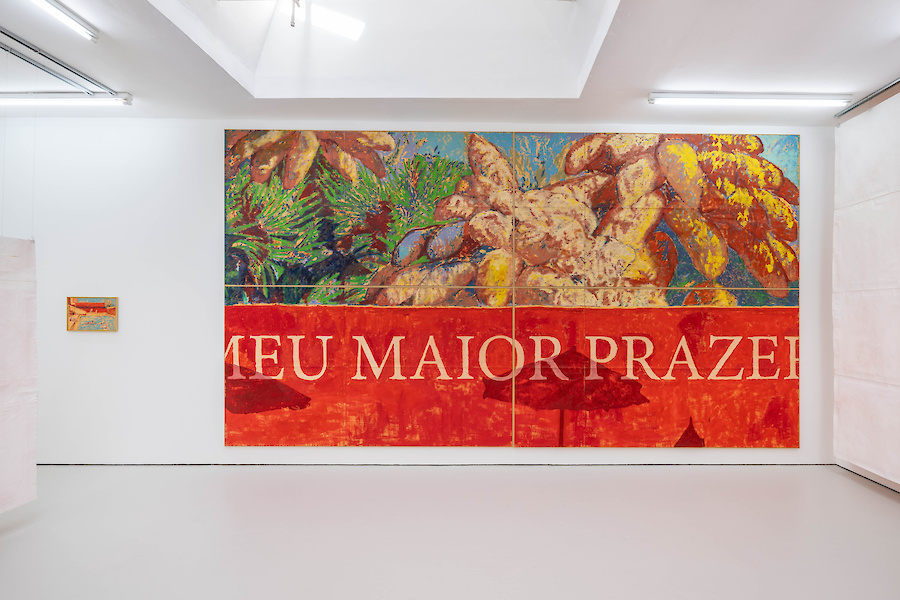 Installation view, *Black painter, white figuration*, 2026