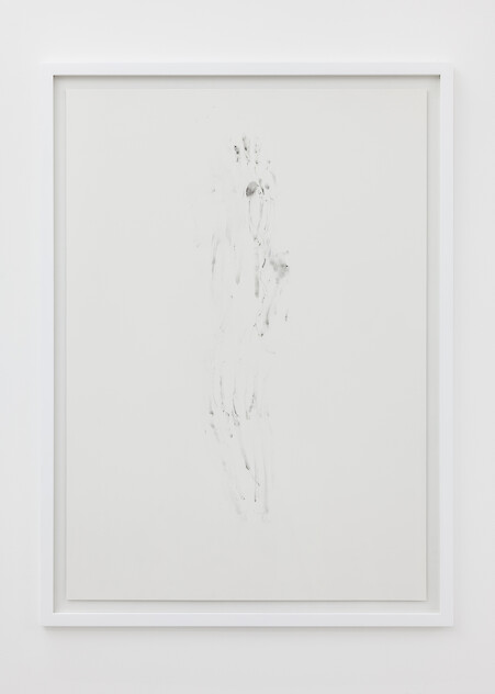 *Smoke Screen (for Ana)*, 2018, graphite on paper, 92 x 67.5 x 2 cm
