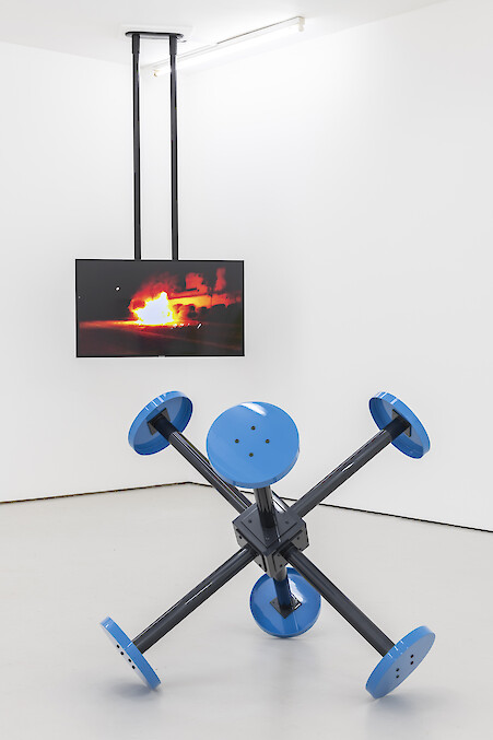 Installation View, *or the song spilling out*, 2019
