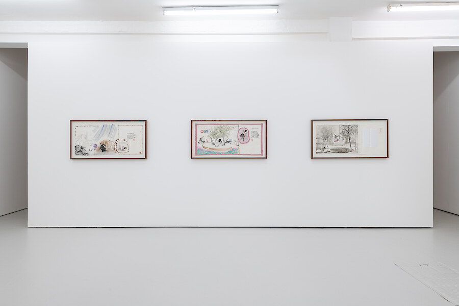 Installation View, Evelyn Taocheng Wang, *No Blood in the Afternoon*, 2019