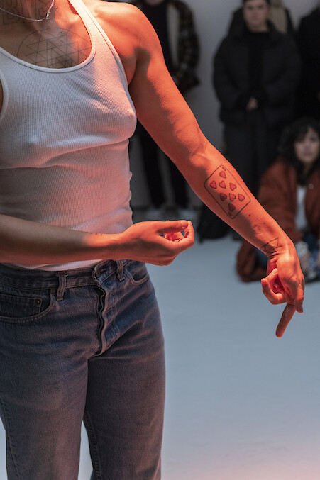 *Untitled hand dance*, 2019, Performance