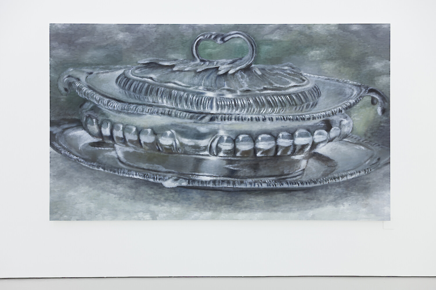 *Study for a Tureen*, 2017, oil on canvas, 165 x 285 cm
