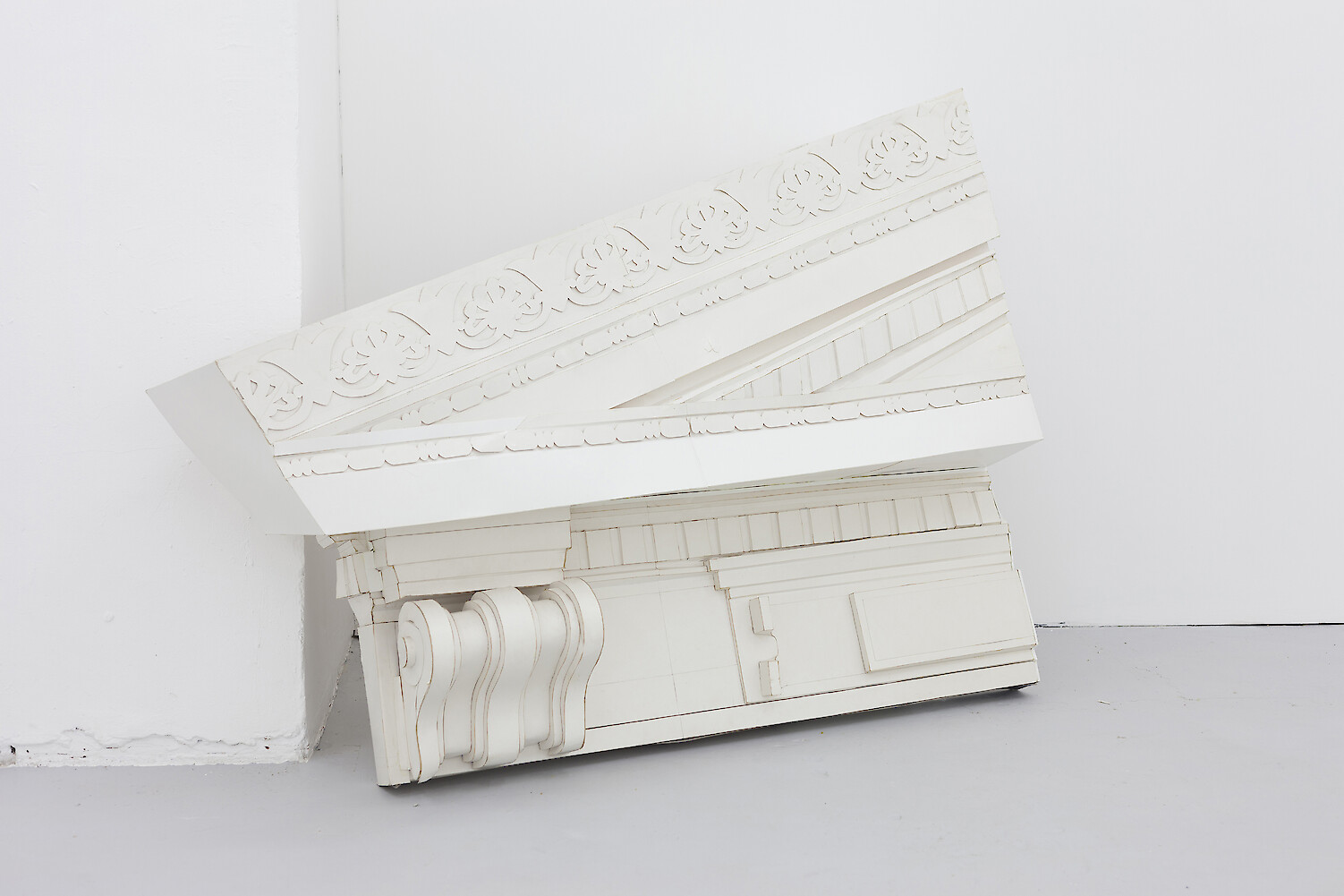 *Door of the Museum of Contemporary Art*, 2010, Cardboard, 117 x 145 x 31 cm