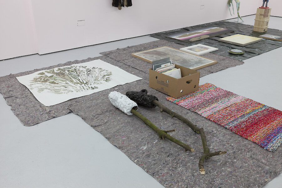 *The Hawker*, 2014, Installation view