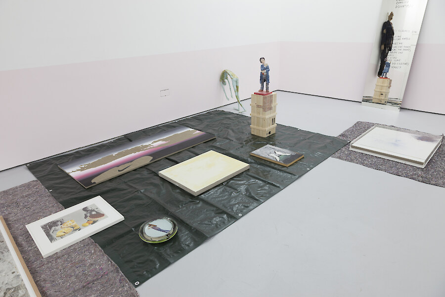 *The Hawker*, 2014, Installation view