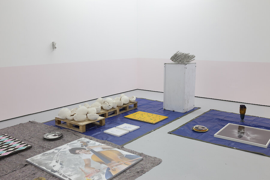 *The Hawker*, 2014, Installation view