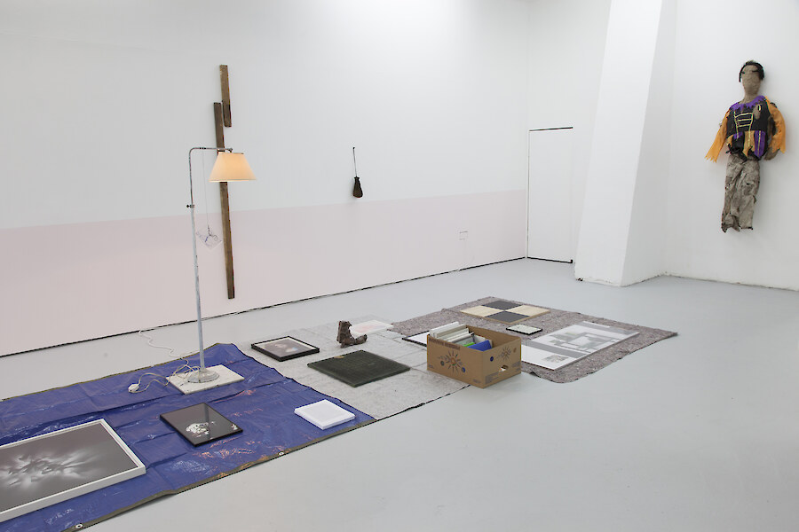 *The Hawker*, 2014, Installation view
