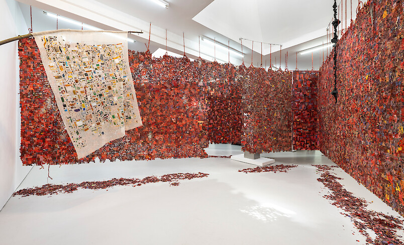 Antonio Tarsis, installation view